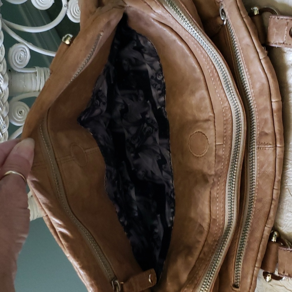 ๐ JUNIOR DRAKE TAN LEATHER PURSE - Picture 10 of 13